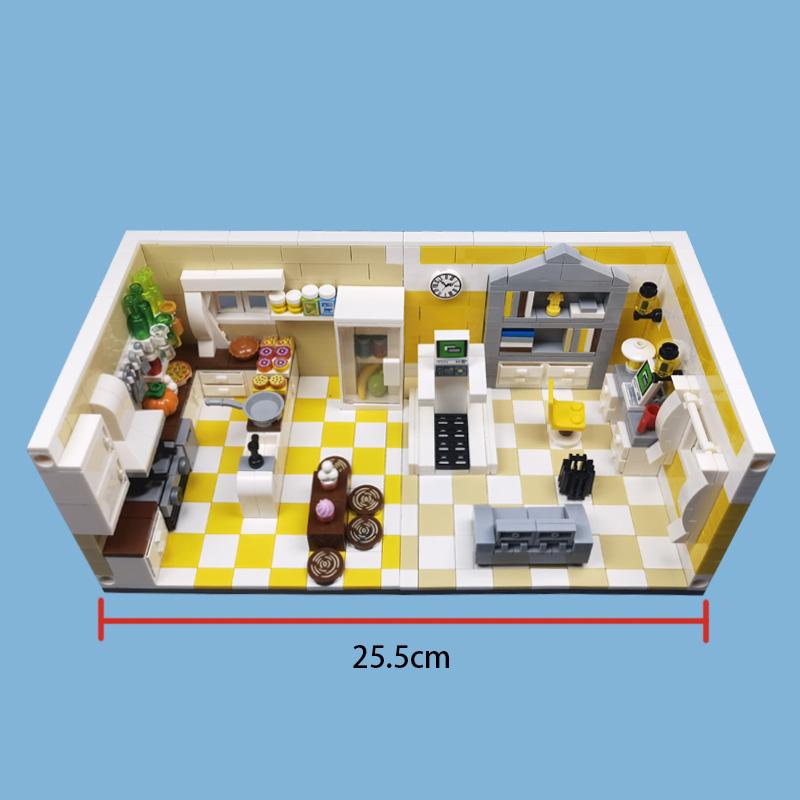 City-Area Furniture Construction High-Standard Construction-Blocks Play Sets High-Standard For High-Standard Children Premium-Quality Moc
