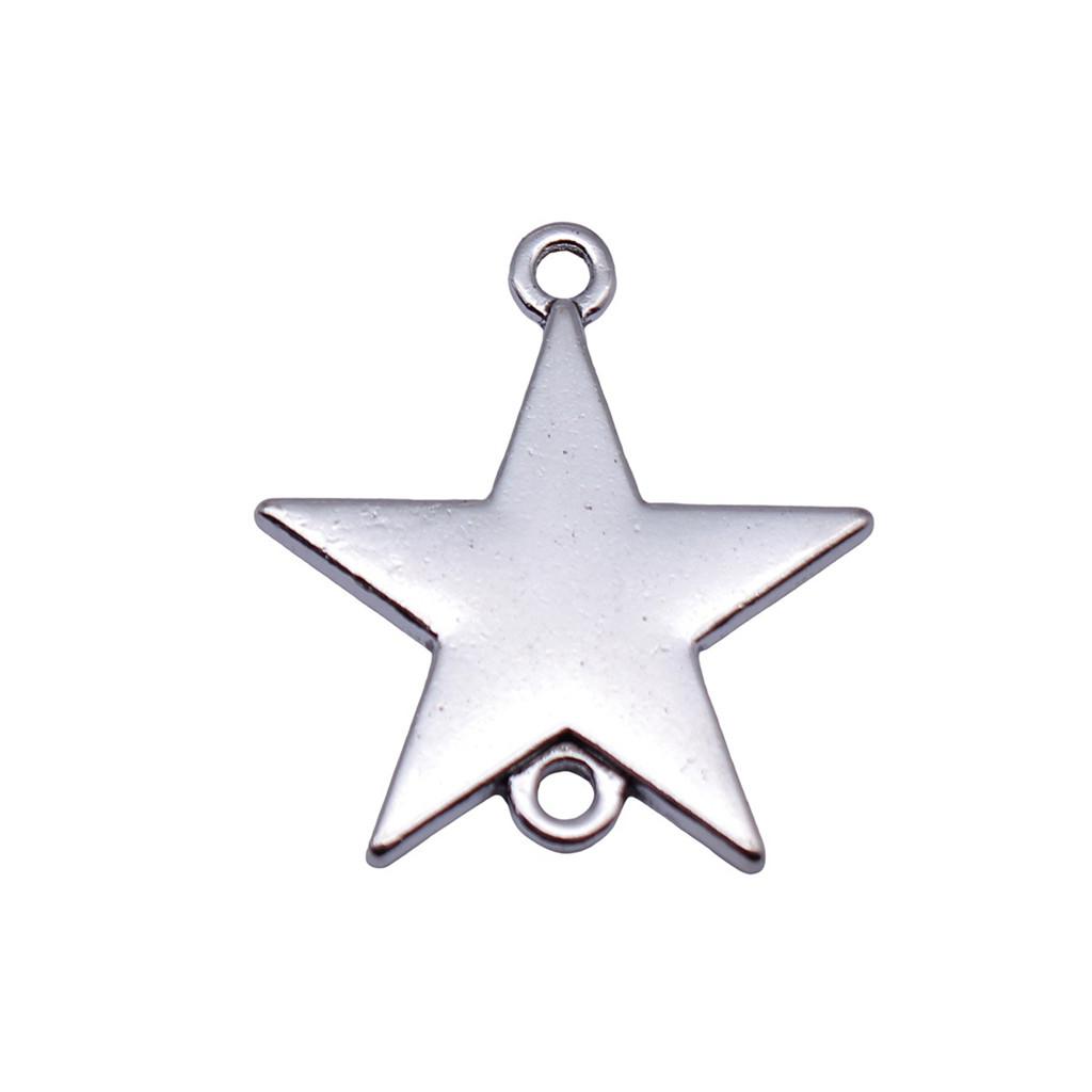 Double Star Connectors Moon For Celestial Themed Bulk Jewelry Findings