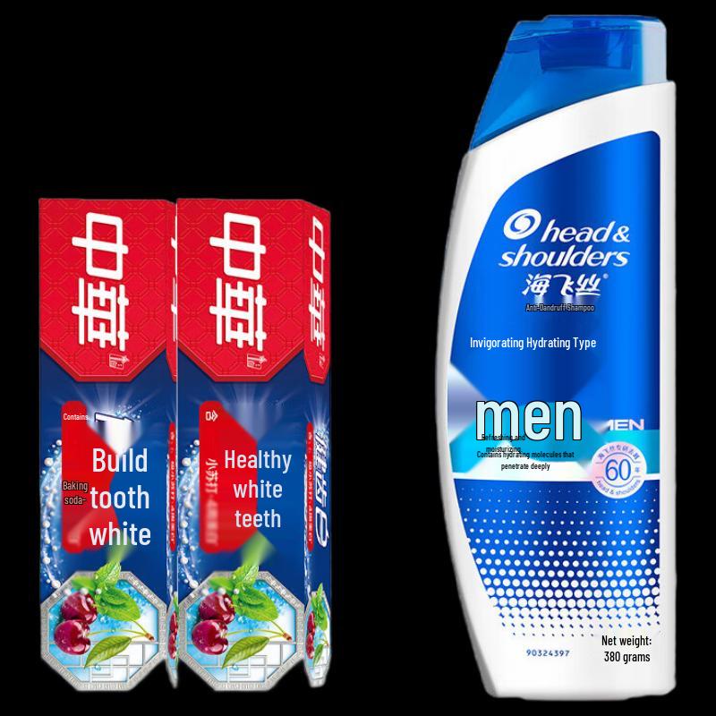 Zhonghua Healthy Teeth Toothpaste & Men s Shampoo Set