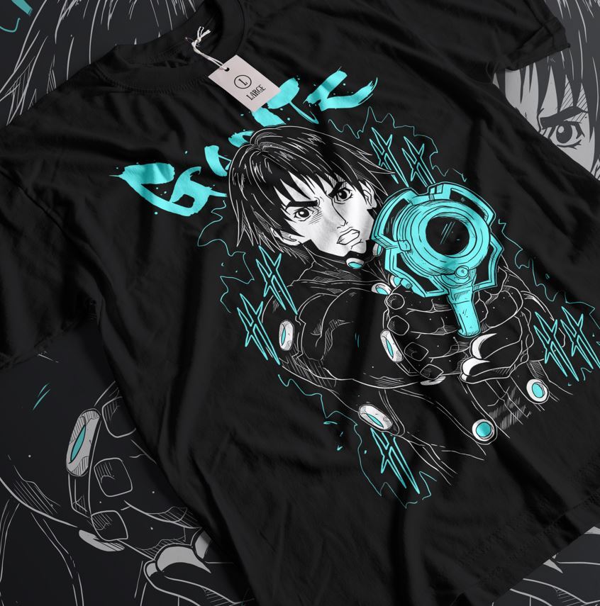 Gantz T-shirt Anime Woman T-Shirt Manga Waifu Gift Shirt All Size