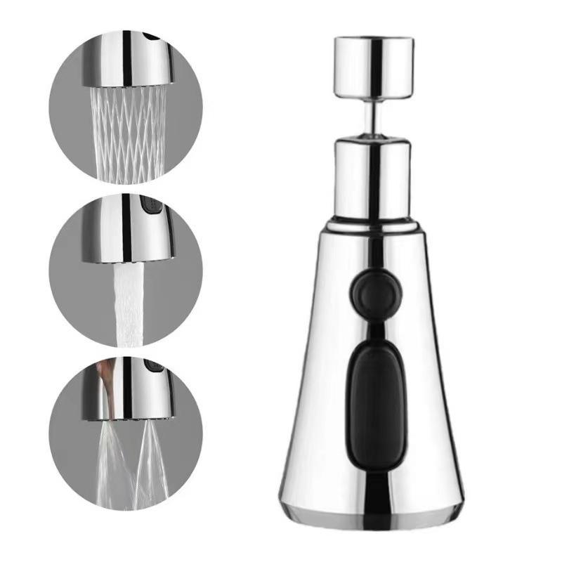 Kitchen Faucet Pull-out Faucet Water Outlet, Showerhead Small Waist Blade Water Outlet, Multi-functional Faucet, Universal