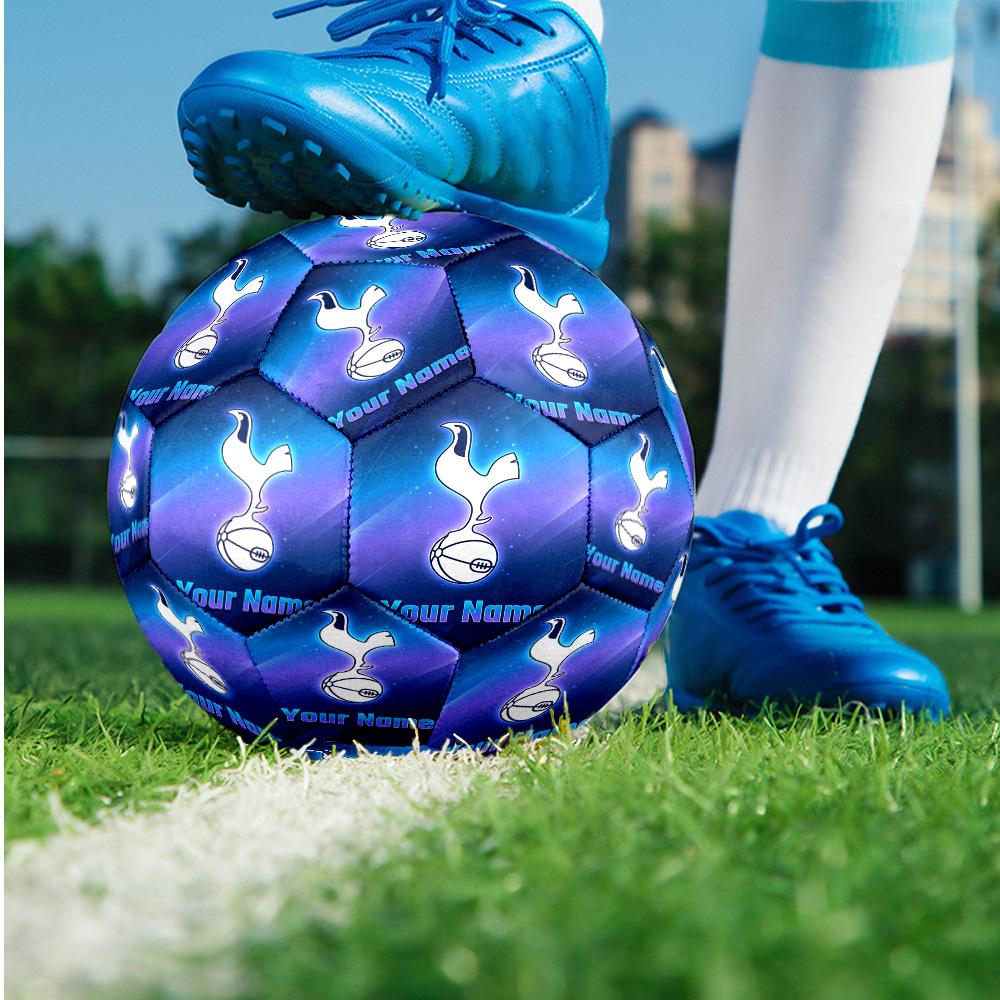 Tottenham Hotspur FC Fashion Size 5 Football Wearproof Non‑Slip Soccer Ball For Sports Training Entertainment Use