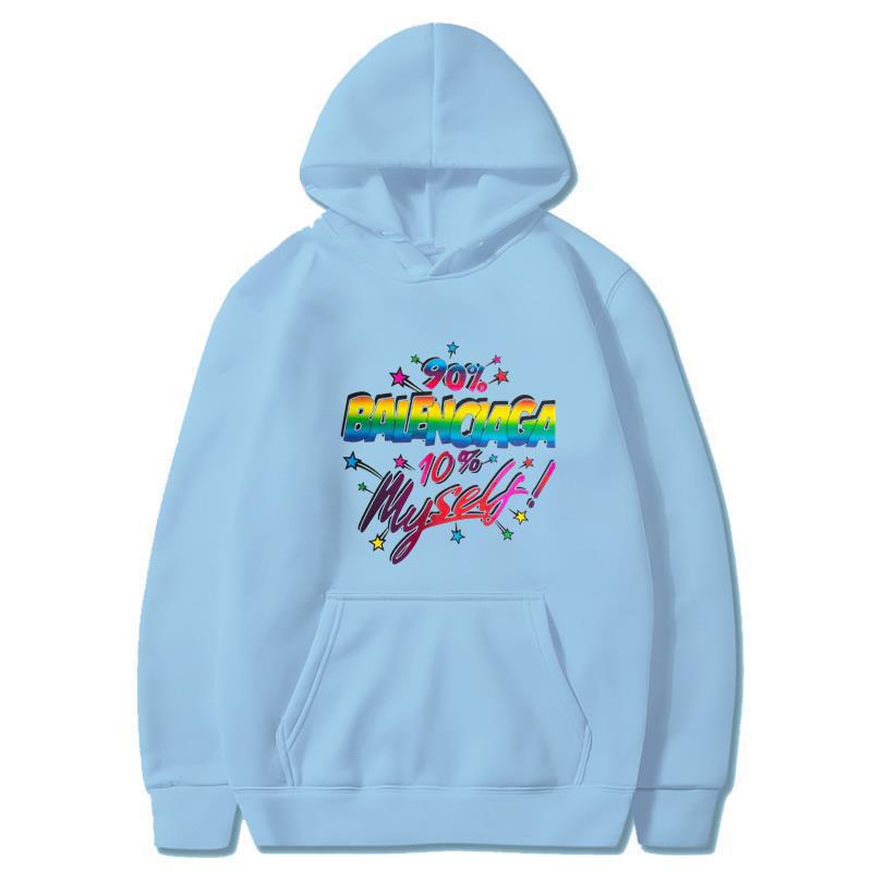 2025 3D autumn/winter new hoodie, fashionable and trendy color print, classic hooded design, trendy and versatile