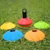 10Pcs Agility Soccer Cones with Plastic Brackets Agility Football Cones Replacement for Indoor & Outdoor Games Durable
