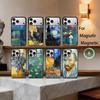 R-Retro V-Van G-Gogh O-Oil P-Painting Phone Case For iPhone17,16,15,14,13,12,11 Plus,Pro Magnetic For Magsafe Wireless Charging