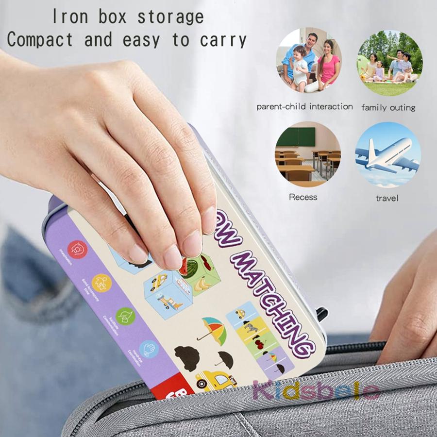 PatternShadow Matching Game Toddler Brain Training Puzzle Logic Block Gift Fine Motor Skills Montessori Cognitive Tabletop Game