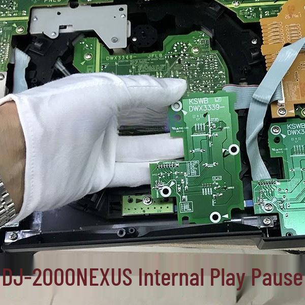 Compatible Play/Pause, Play, Cue Assembly for CDJ-2000NEXUS DJ Player D3339
