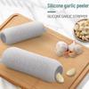 Silicone Garlic Peeler and Manual Press Gadget