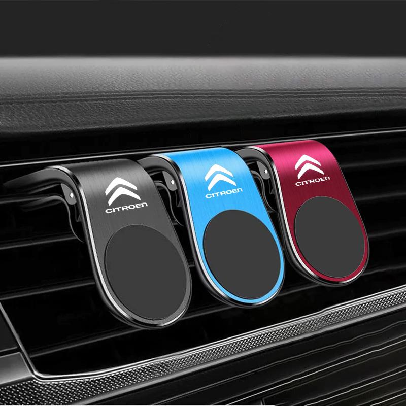 Magnetic Car Phone Holder Metal Stand Accessories For Citroen C2 C3 C4 C5 C1 C6 Berling Xsara Picasso Saxo Cactus DS3 DS4 DS6