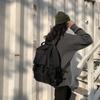 Korean-Style Harajuku Backpack for Girls and College Students - Large Capacity, Dark Design, All-Match