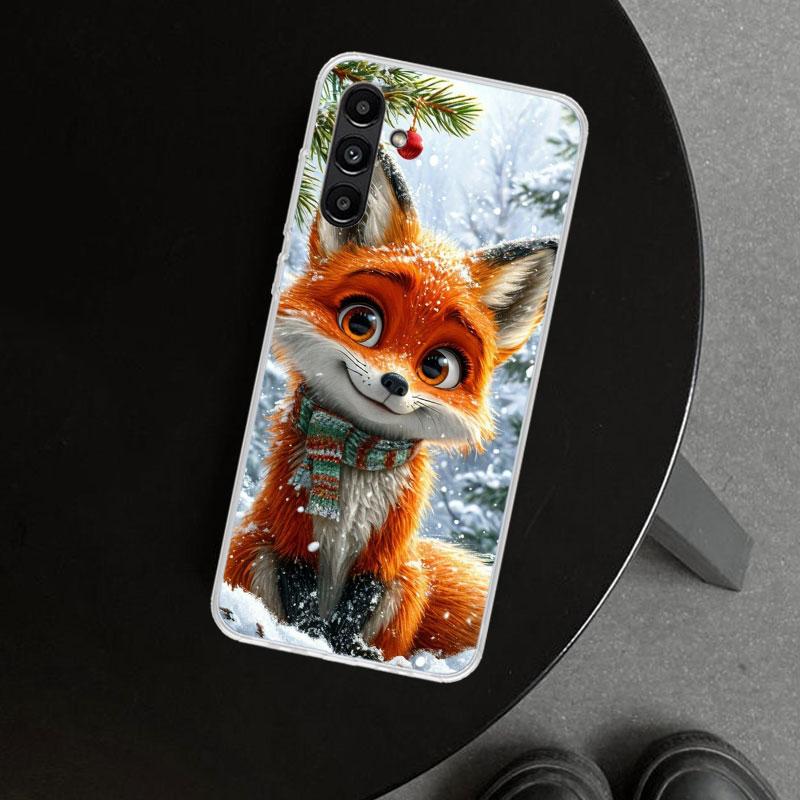 Animal Fox Phone Case Cover for Samsung Galaxy A17 A16 A26 A36 A56 A57 A37 A15 A25 A35 A55 A14 A24 A34 A54 A13 A23 A33 A53 Galax