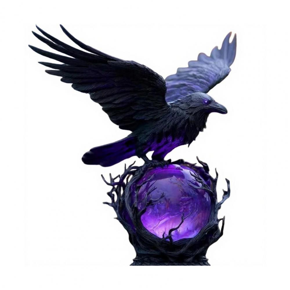 Gothic Eagle Sculpture Night Light, 3d Christmas Gothic Decor, Creative For Home Gothic Festival Decorations
