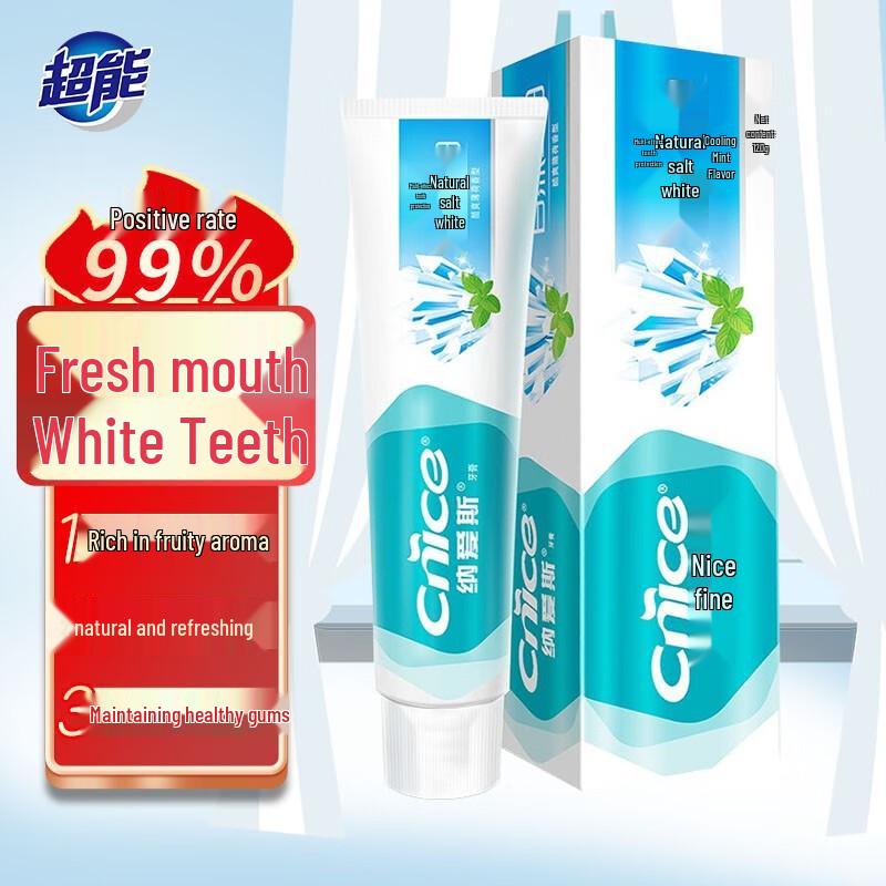 Nai s Natural Salt Whitening & Fresh Breath Toothpaste