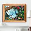 5D DIY Diamond Painting Leopard & Peacock Cross Stitch Diamond Embroidery