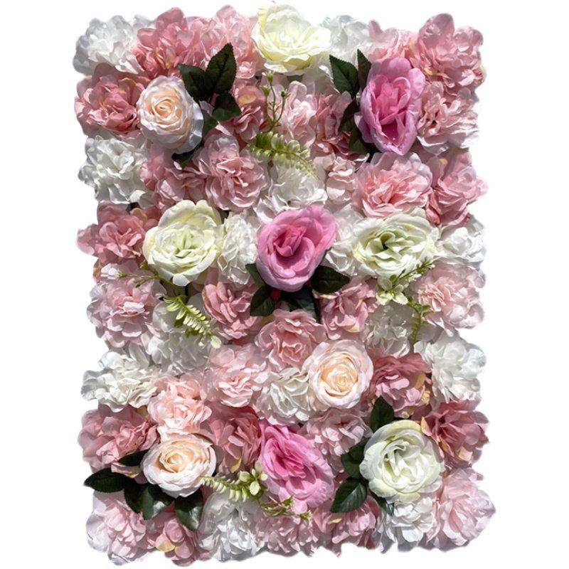 Simulated Flower Wall Rose Wall Photography Floral Props Fake Flower Silk Wedding Decoration Background Wall Atmosphere Durable