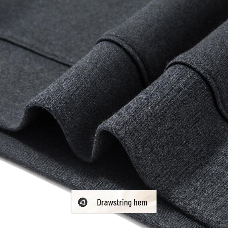 Men's Faux Two-Piece Fleece-Lined Thermal Polo Shirt