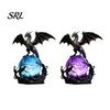 Luminous Dragon Light USB Powered LED Light, Gothic Style Decorative Ornament, Retro Decoration Bedside Desk Lamp for Holiday Atmosphere, Home