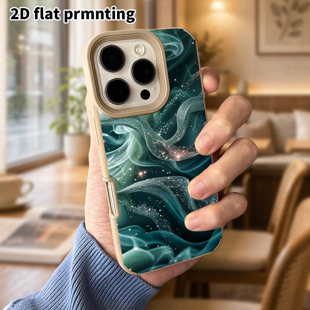 Phone Case: Lambskin 2D Flat Samsung Galaxy A34 A35 M05 M06 S20 S22 S21 FE Plus 5G Protective Case, Sparkly Star Design, Christmas and Halloween Gift