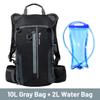 WEST BIKING 10L Nefes Alabilir Bisiklet Sırt Çantası Su Geçirmez Ultra Hafif Katlanabilir Bisiklet Çantası Outdoor Tırmanış Seyahat Yürüyüş Bisiklet Çantası