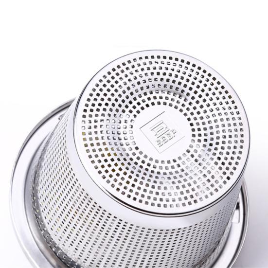 Stainless Steel Tea Medicinal Herbs Hot Pot Seasoning Infuser Strainer Steeper