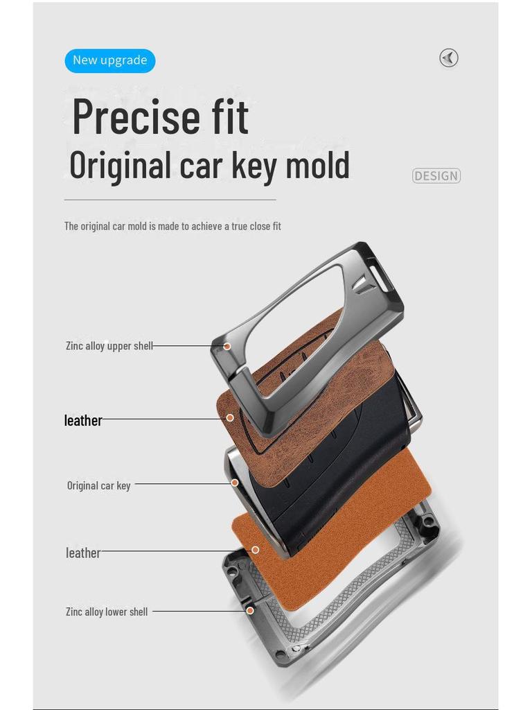 Μεταλλικό Κάλυμμα Κλειδιού για Άνδρες Lexus ES200 RX300 NX200 ES300h UX LS