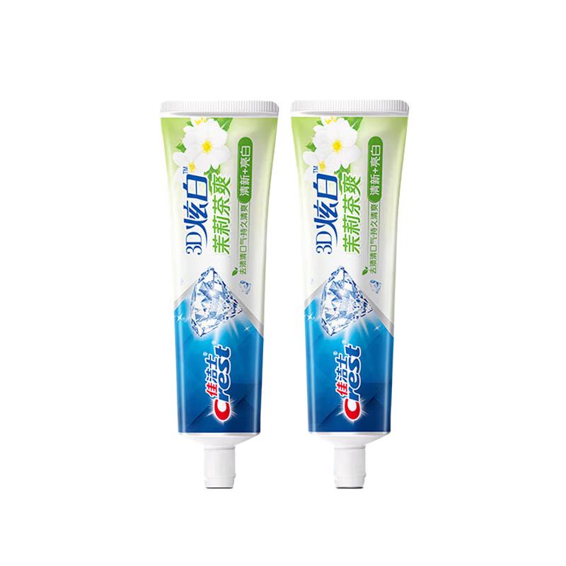 Crest 3D White Natural Multi-Effect Jasmine Tea Fresh Toothpaste