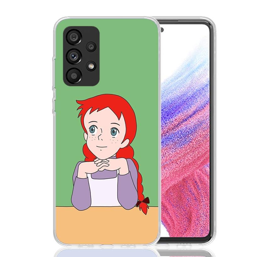 A-Anne Of Green Gables Shirley Phone Case For Samsung Galaxy A52 A32 A22 A12 A02S A50S A30S A51 A31 AA71 Note 20 Ultra 10 S10 Pl
