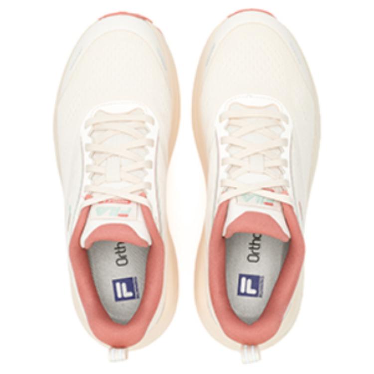 FILA Nuvole 2 + S Trendy Sports Low-Top Running Shoes Women sneaker Beige A12W441105FSS