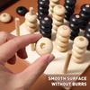 Wooden Board Game 1 Set Logical Training Toy Brain Teaser Toys 3D Four In a Row Game Table Games Brain Teaser Chess Puzzle for Desktop Aldult