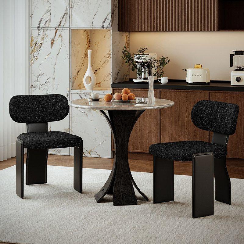 Modern Dining Chair Living Room Backrest Chairs Elegant Luxury Decorative Chair Aesthetic Relaxing Vanity Chairs Home Furniture