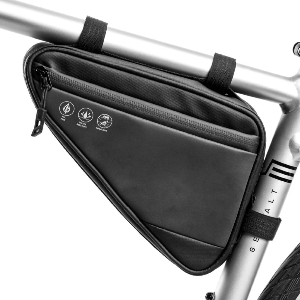 Bel Cuore Frame Bicycle Bag for Road Mountain and Cross Large Reflective Tool and Accessory Front and Rear Easy Installation Bag, Bikes, Bikes, Bikes,
