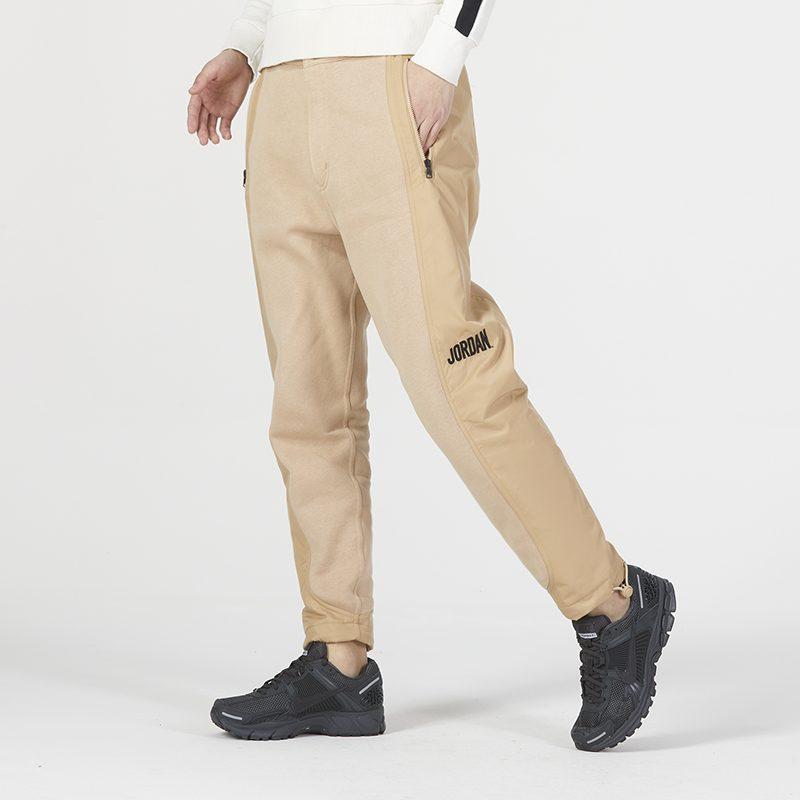 Jordan Knitted Sweatpants Men's Khaki Moderate Sweatpants DV7595-277