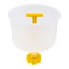 16pcs Coolant Funnel Kit Large Injection Port Anti Overflow Includes Cloth ABS Rubber Universal Fit
