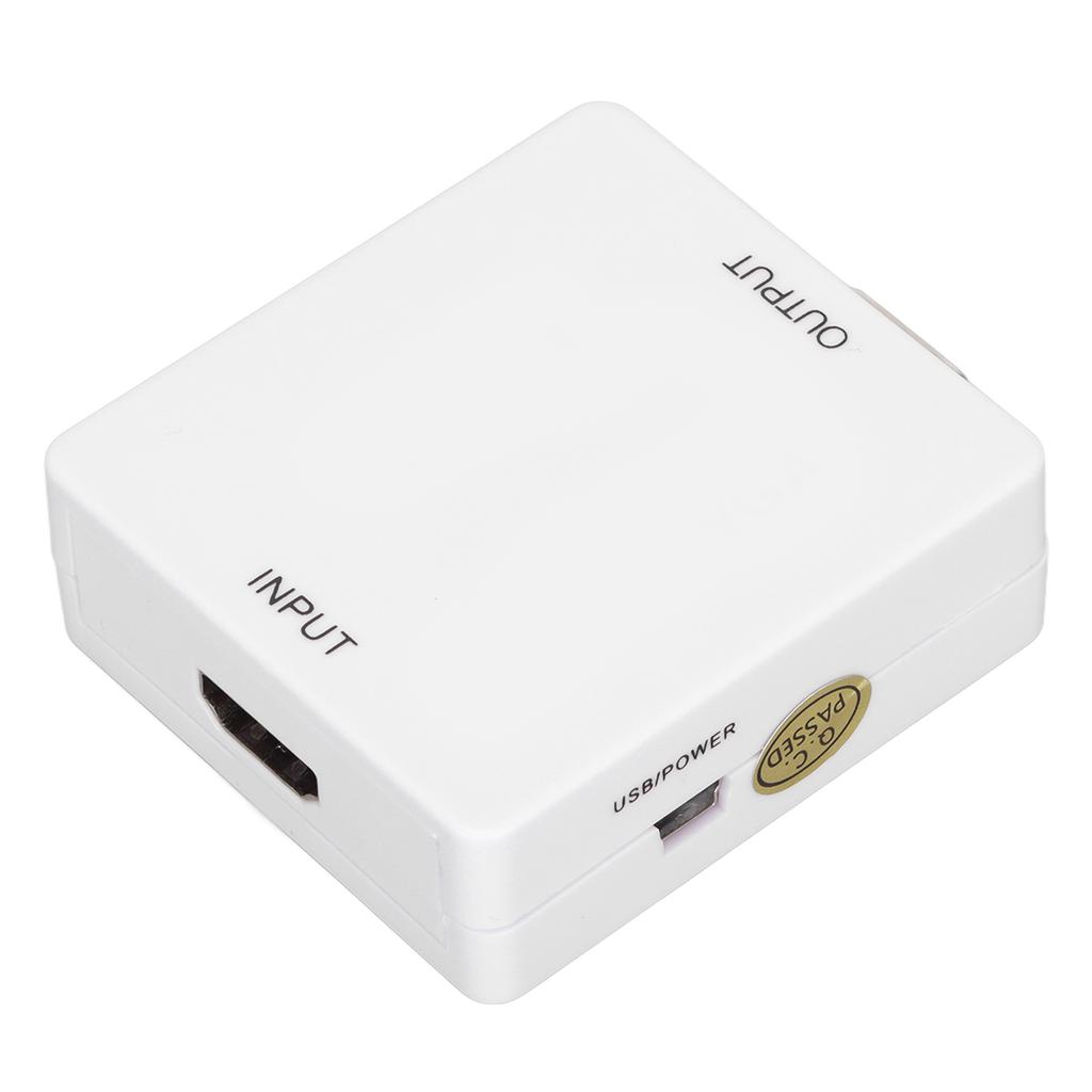 HD Multimedia Interface To VGA Converter Mini 1080P Audio Video Output Adapter for PS3 LED Display