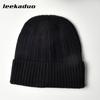 Hat for Men's Winter Casual Solid Color Knitted Hat for Women's Knitted Headcap Fashion Cold Hat