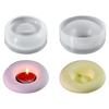3D Candlestick Making Mould Silicone Pendants Decorations Craft Molds Candle Holder Mould Candlestick Castings Moulds