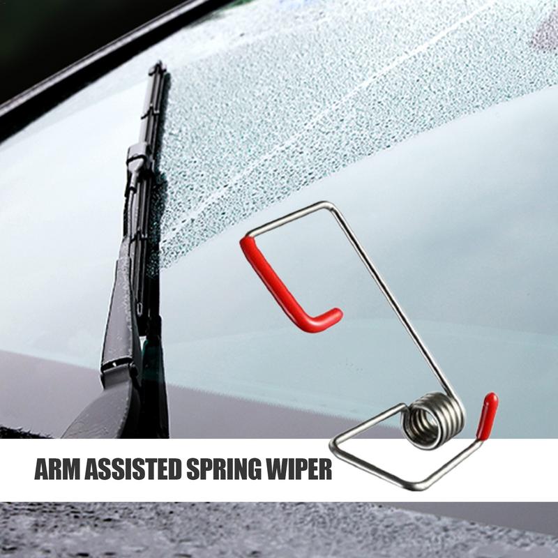 Scheibenwischer Spannfeder Edelstahl Wischerarm Druckfeder Set Multifunktionale Wischerfeder Booster Autozubehör