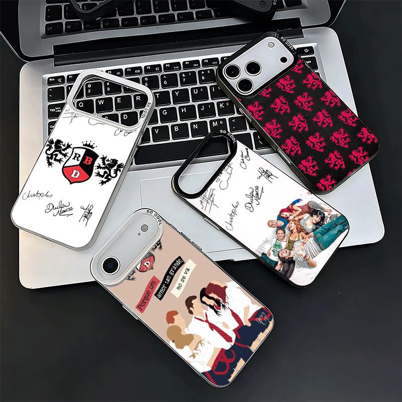 F-Fashion RBD R-Rebelde Soft Phone Case for iPhone 15 16 17 Pro Max 17Air 16E 14 Plus 13 12 Mini Shockproof Cover Back Shell