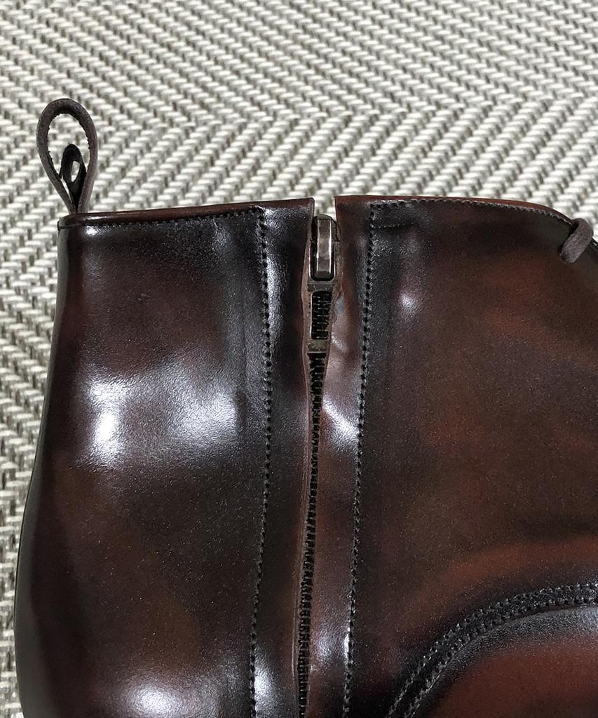 Joenshoe Holst Side Zipper Chukka Boots Red Brown