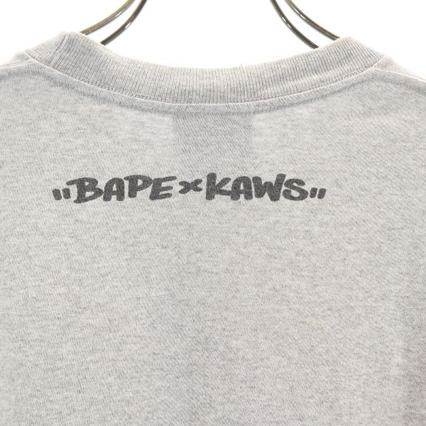 A BATHING APE KAWS collaboration made in Japan Short sleeve T-shirt KAWS Men's Used