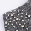 European and American style, wholesale women's clothing, fashionable and versatile temperament, cross-border foreign trade jewelry beaded sweater