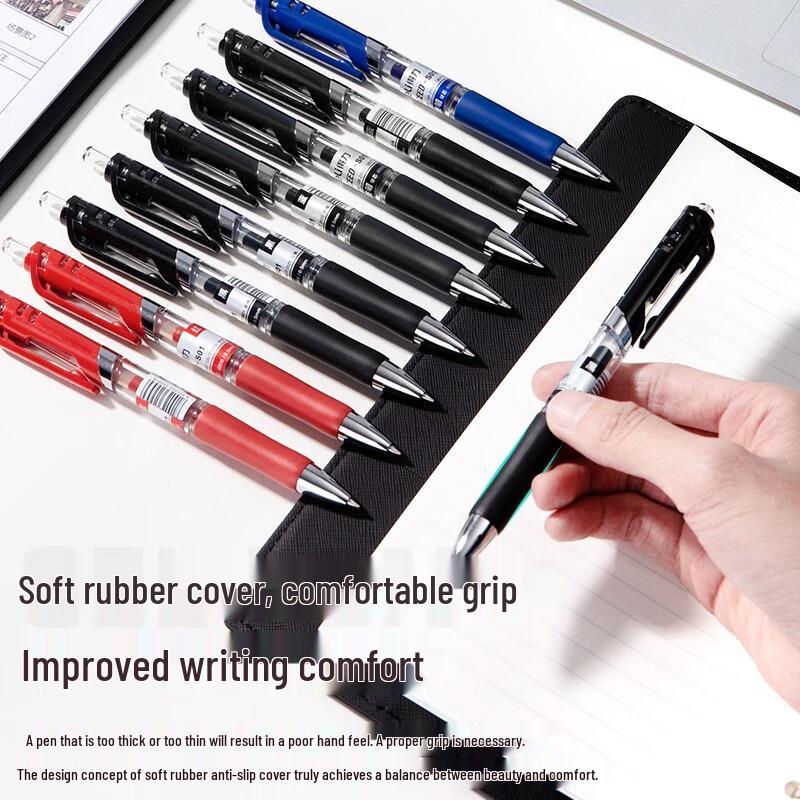 Deli Retractable 0.5mm Gel Pen Set