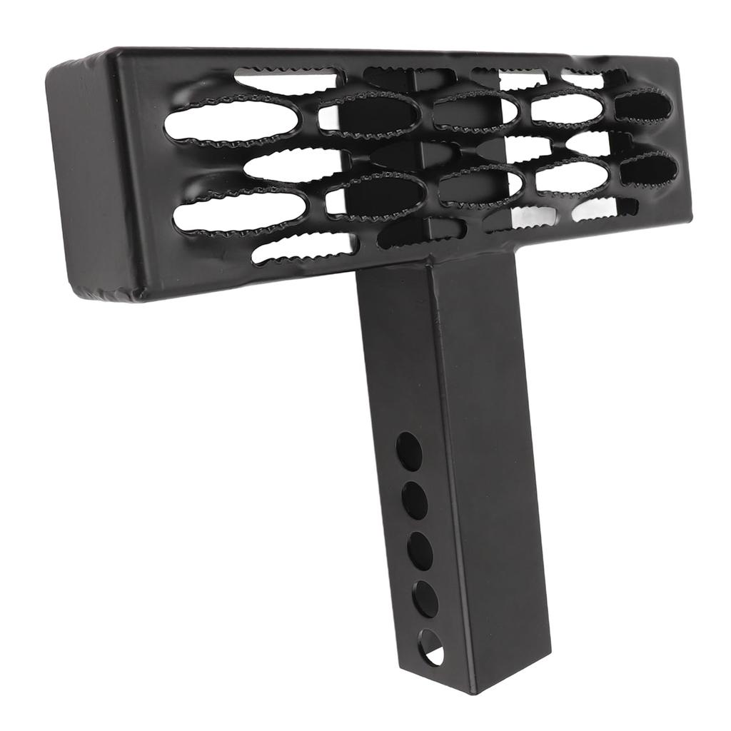 Anhängerkupplung Stufe Abschlepphaken Stufe für Alle und Hintere Receiver Anhängerkupplung Halterung für Einfachen Zugang zur Ladefläche des LKW 600 Pfund Tragfähigkeit Stahl Pulverbeschichtet mit Anhängerkupplungsstift