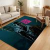 Fight Club Movie Brad Floor Mat Soft Thickened Absorbent Non-Slip Bedroom Living Room Door Mat Home Decor Flannel Rugs