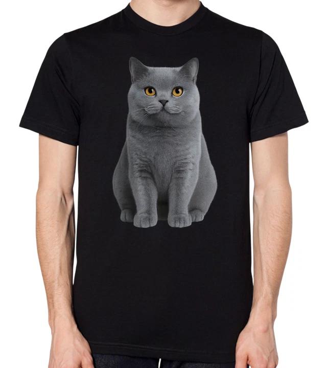 British Shorthair Cat Unisex T-Shirt S