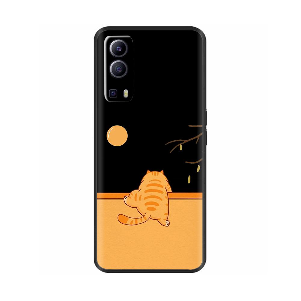 For Vivo Y52 5G Case For Vivo Y72 5G Soft TPU Silicone Cute Cartoon Shell Phone Back Cover For Vivo Y72 Y52 Cases Y 52 72 Fundas