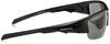 SHIMANO (SHIMANO) Fishing Polarized Sunglasses, Water-Repellent Half Fishing Glasses PC HG-066N, Matte Black, Smoke, Free