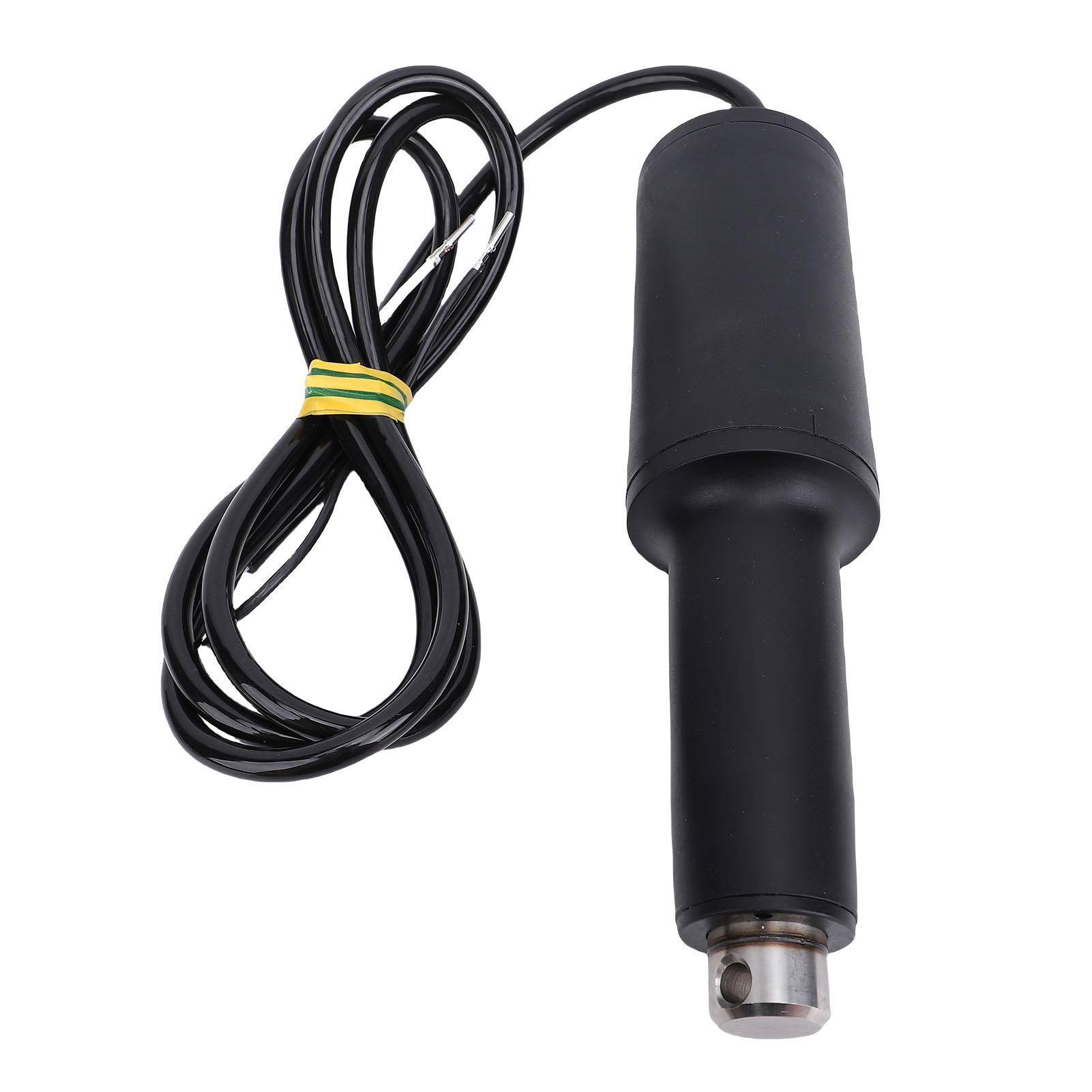 

15060 001 Trim Tab Actuator 12V 4 1 4in Stroke Waterproofing 102 XD Electric Actuator with 6ft Cable 5 16 in Top Bottom