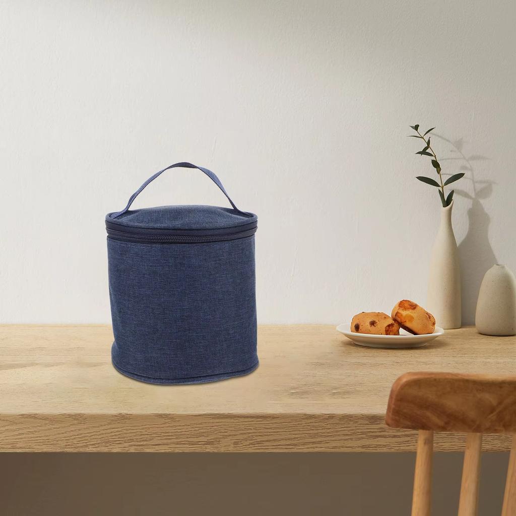 Insulated Heat Resistant Soup Cup Bag Food Grade Portable Takeaway Hot Soup Cup Carrier Home Use Thermal Lunch Tote with Handle
