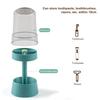 Universal Toothbrush Holders 2 in 1 Compact PP Multi-Functional Bathroom Storage Organizer for Travel